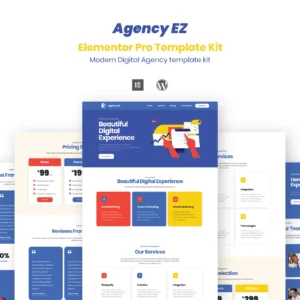 AgencyEz – Elementor Pro Template Kit