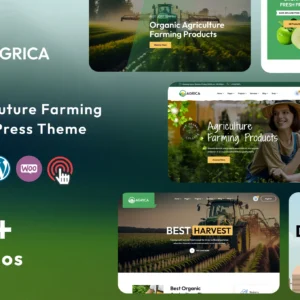 Agrica – Agriculture WordPress Theme