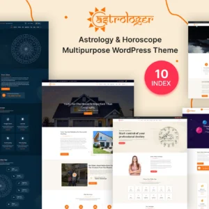 Astrologer – Horoscope & Palmistry WordPress Theme