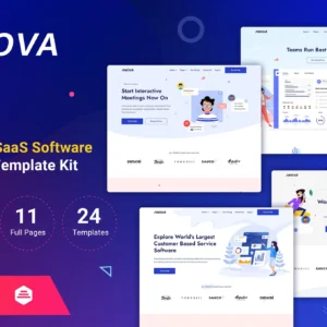 Anova – SaaS & Startup Elementor Template Kit