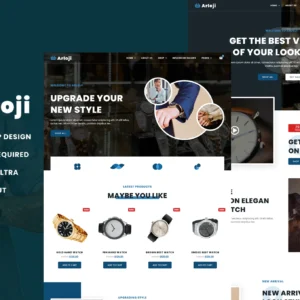 Arloji – Modern Hand Watch Shop eCommerce Elementor Template Kit