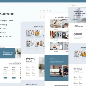 Autome | Smart Home Automation Elementor Template Kit