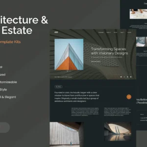 Archstudio – Modern & Luxury Architecture Template Kits