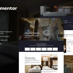 Aquila – Luxury Hotel & Resort Elementor Template