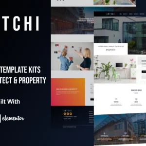Artchi – Modern Architecture Elementor Template Kit
