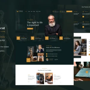 Adwocat – Law Firm & Attorney Elementor Template Kit