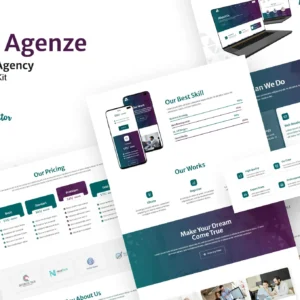 Agenze – The Digital Agency Elementor Template Kit