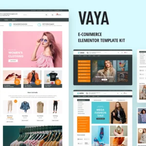 Vaya – E-commerce Elementor Template Kit