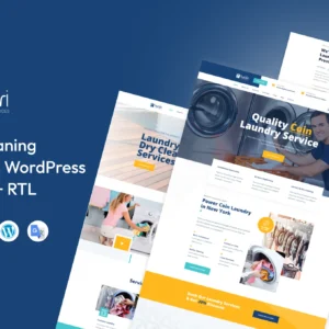 Aundri – Dry Cleaning Services WordPress Theme