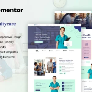 AffinityCare – Home Care & Private Nursing Services Elementor Template Kit