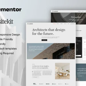 ArsiteKit – Architecture & Construction Elementor Pro Template Kit